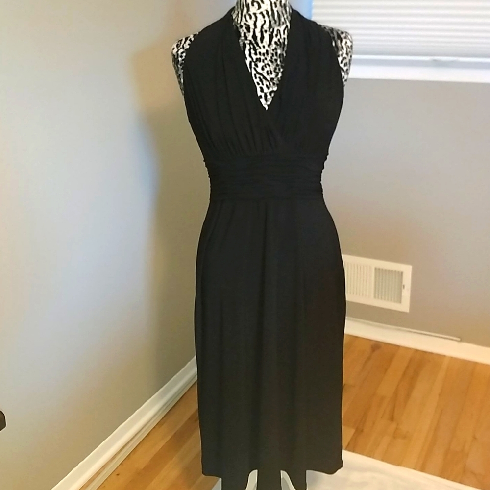 Evan-Picone Black Dress